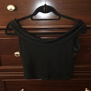 Off-the-Shoulder Crop Top